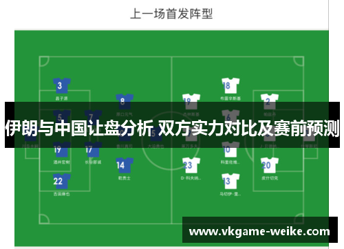伊朗与中国让盘分析 双方实力对比及赛前预测
